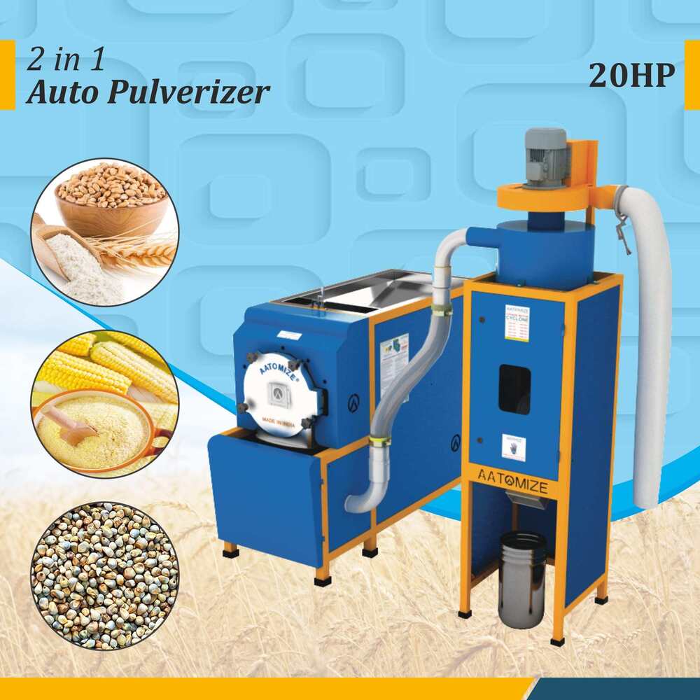 Corn Flour Machine 20Hp - Capacity: 150 A   200Kg Kg/Hr