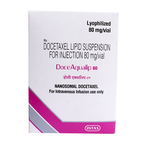 Liquid 80mg Docetaxel Lipid Suspension For Injection