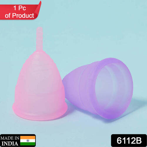 REUSABLE MENSTRUAL CUP USED BY WOMENS AND GIRLS DURING THE TIME OF THEIR MENSTRUAL CYCLE (6112B)