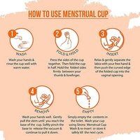REUSABLE MENSTRUAL CUP USED BY WOMENS AND GIRLS DURING THE TIME OF THEIR MENSTRUAL CYCLE (6112B)