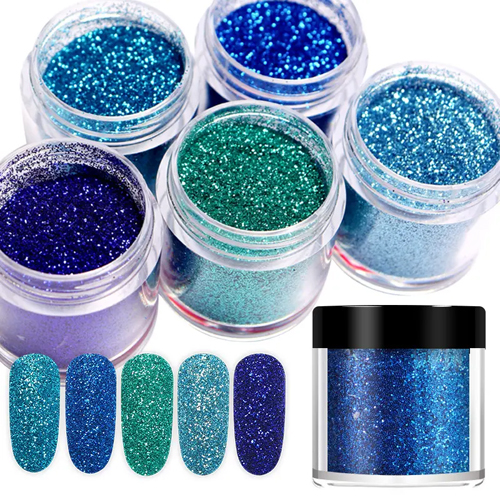 Blue Glitter