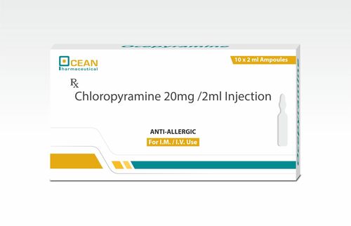 Chloropyramine 20mg/2ml Injection