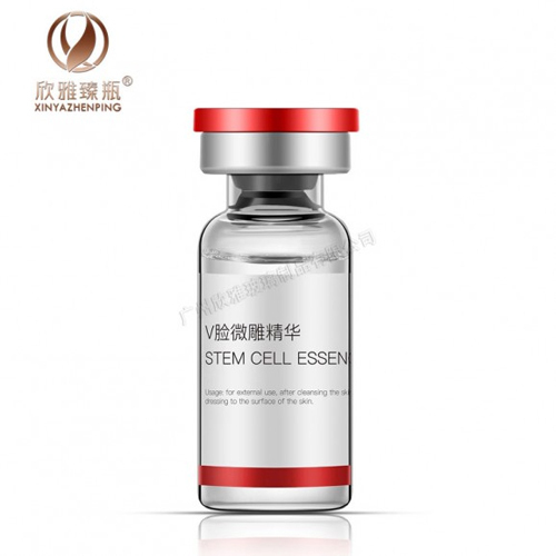 2-5-10-15ml Glass Ampoule Bottle clear matte cosmetic packaging skincare personal care beauty