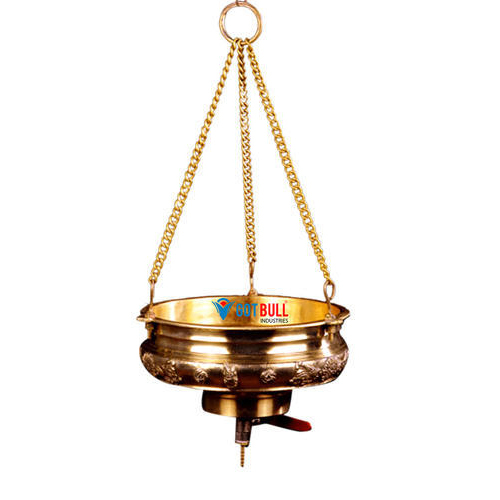 2 L Shirodhara Pot With Chain And Valve