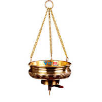 2 L Shirodhara Pot With Chain And Valve