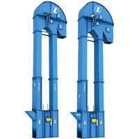 MS Bucket Elevator - Mild Steel, 3-4 Ton Load Capacity | Industrial Belt Conveyor Efficiency