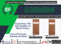 VOTA-VO 104.64 - 6- Golden Weave Brand Needles Made in Korea