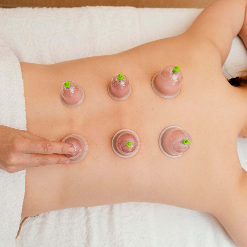 12PCS CUPS VACUUM CUPPING KIT PULL OUT A VACUUM APPARATUS THERAPY RELAX MASSAGERS CURVE SUCTION PUMP (6614)
