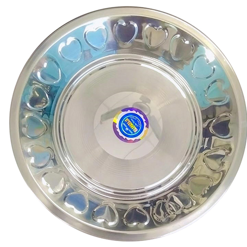 7 Inch Minasi Steel Dinner Plate