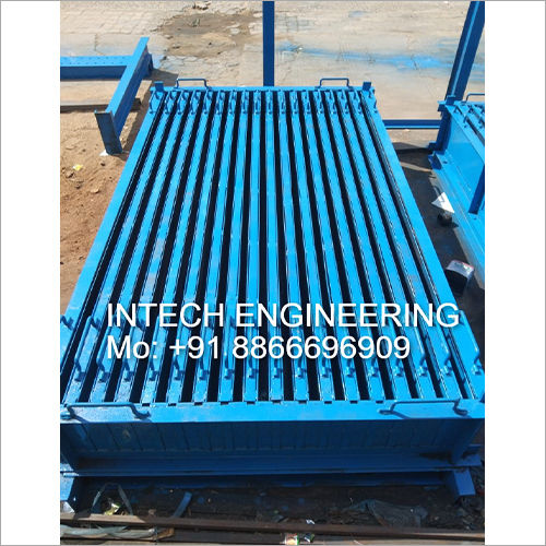 Blue Prestress Vertical Wall Panel Mould