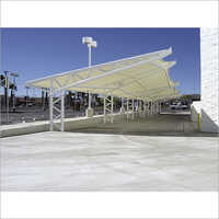 White Cantilevere Tensile Structure