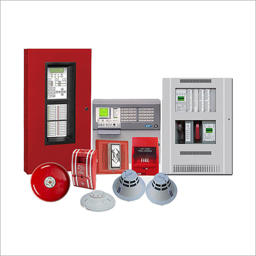 Red Fire Alarm Detection System