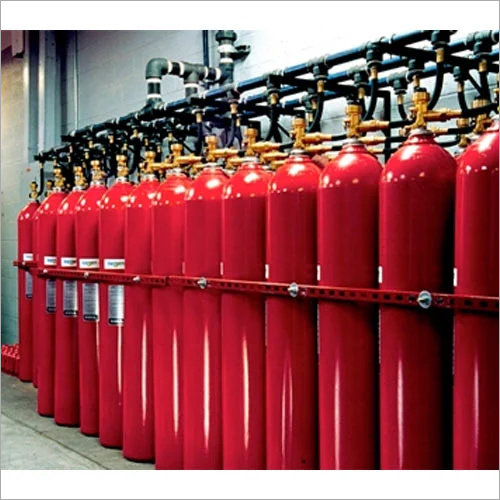 Mild Steel Gas Suppression System