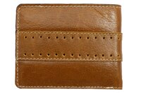 Fashion Leather Wallet - Leather, Folded Design, Brown & Black | Modern and Attractive Style for Everyday Use