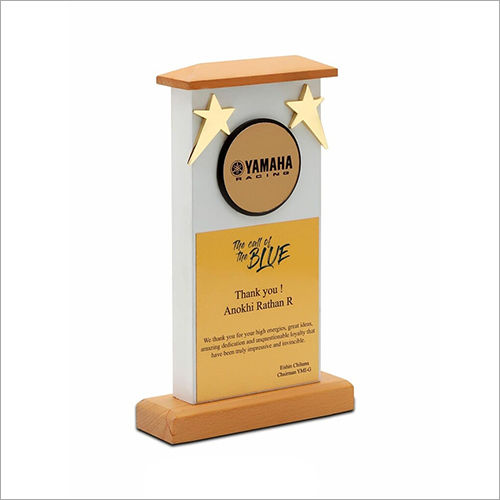 Various Colors Wooden Trophy