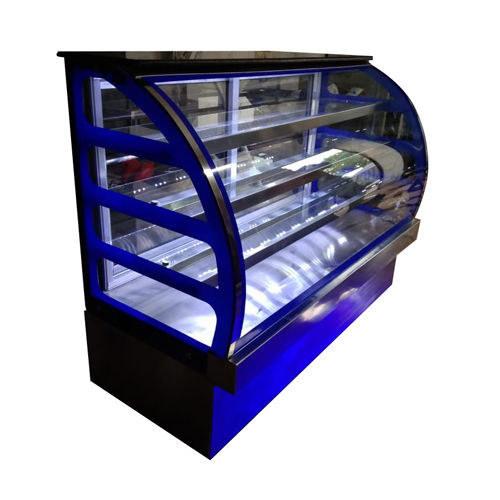 Sweet Display Counter - Stainless Steel, Various Sizes Available | Electric Power Source, Ideal for Hotels