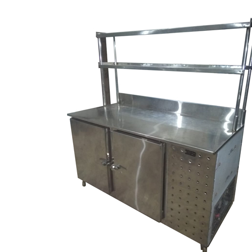 Stainless Steel Resturant Tabel Top Refrigerator