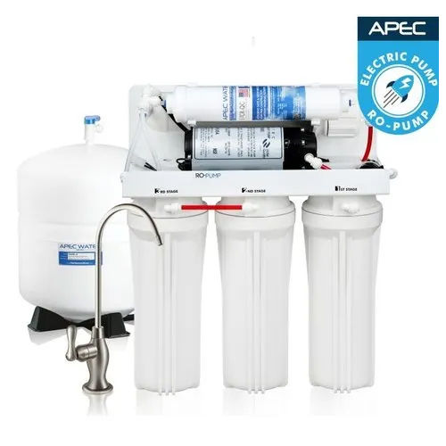 White Three Vessel Ro Pump