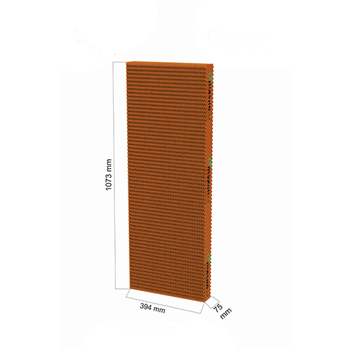 Evaporative cooling pad for Symphony cooler of Tigergoat Model