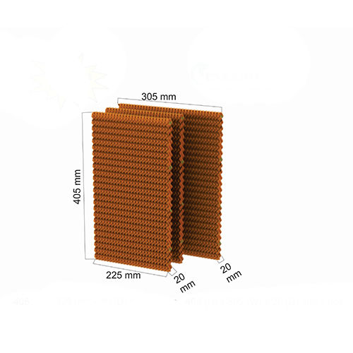 Evaporative cooling pad for Symphony cooler of Icecube XL and Icecube i