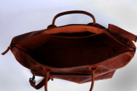 Handmade Leather duffle bag