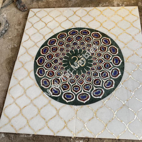 Beautiful Mop Work Design Swastik
