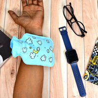 1PC MIX DESIGNS SMALL HOT WATER BAG WITH COVER FOR PAIN RELIEF NECK SHOULDER PAIN AND HAND FEET WARMER MENSTRUAL CRAMPS (6536)