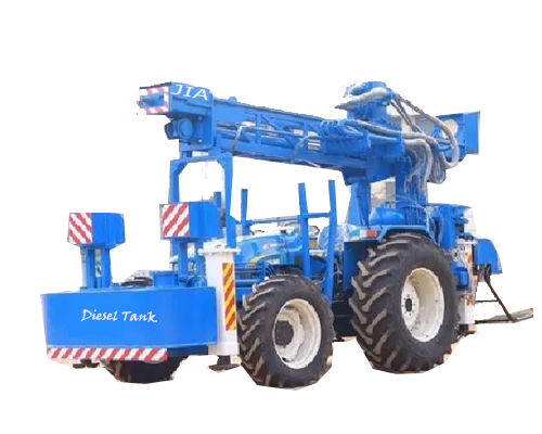 TRACTOR MOUNTED AUGER PILING RIG