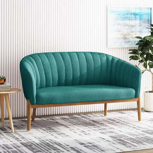 Leather Two Seater Sofa