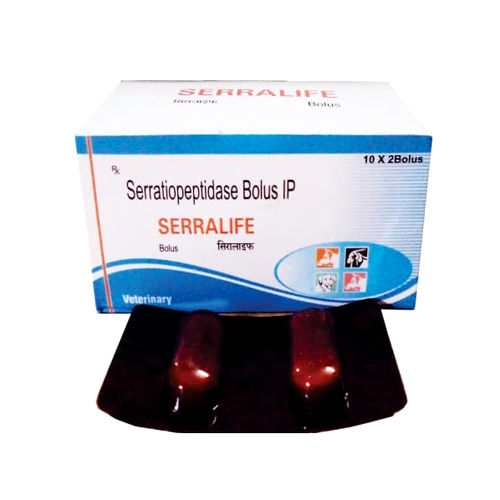 Serratiopeptidase Bolus Ip Ingredients: Animal Extract