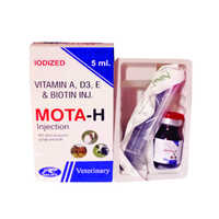 5 Ml Vitamin A D3 E And Biotin Injection Ingredients: Animal Extract