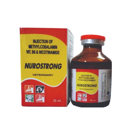 30 Ml Injection Of Methylcobalamin Vitamin B6 And Nicotinamide Veterinary Ingredients: Animal Extract