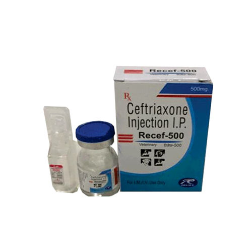 500 Mg Ceftriaxone Injection Ip Ingredients: Animal Extract