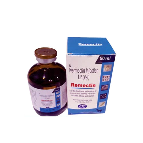 50 Ml Ivermectin Injection Ip (Vet) Ingredients: Animal Extract