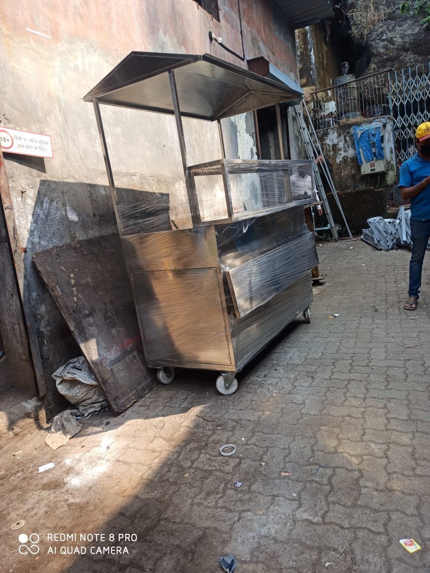 Stainless Steel Food Cart