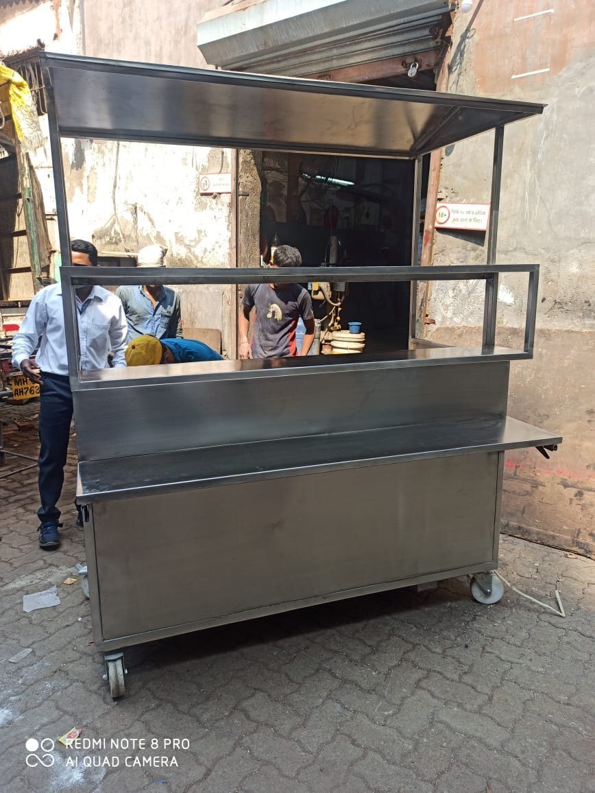 Stainless Steel Food Cart