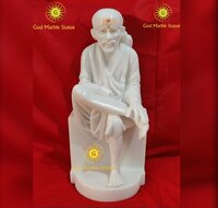 Stone Sai Baba Statue