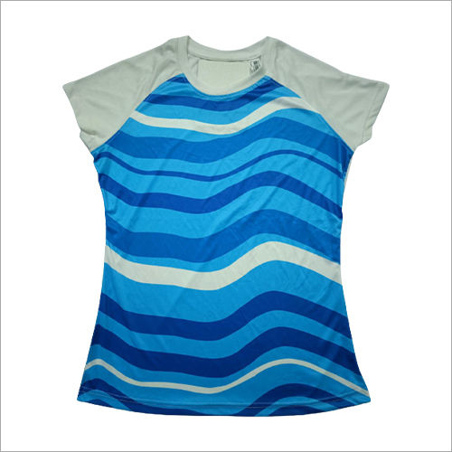 Polyester Round Neck T Shirt