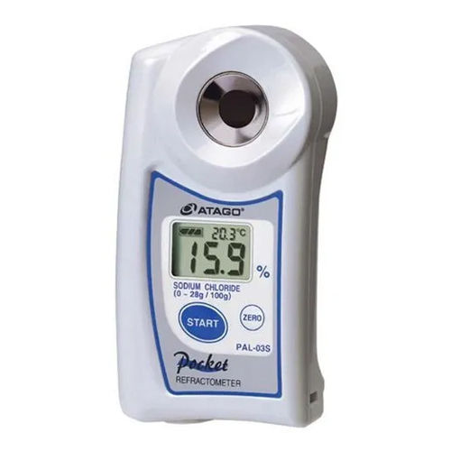 White Pal 03S Atago Metal Digital Hand Held Pocket Salt Meter Pal Salt