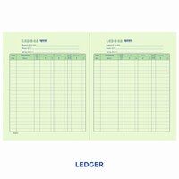 Account Books Cash Book - Ledger  Canvas Binding Copy Size (16.5cm x 20.5cm) 17x27