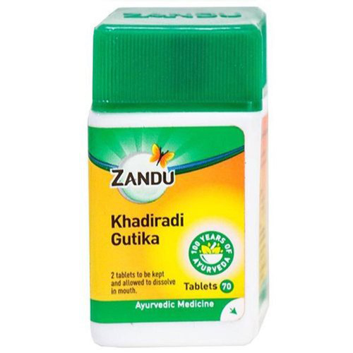Khadiradi Gutika Zandu Ethical Tablets