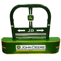Black Tractor Bumper With Jali