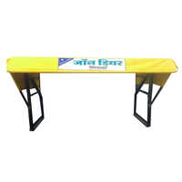 Yellow Tractor Hood Stand