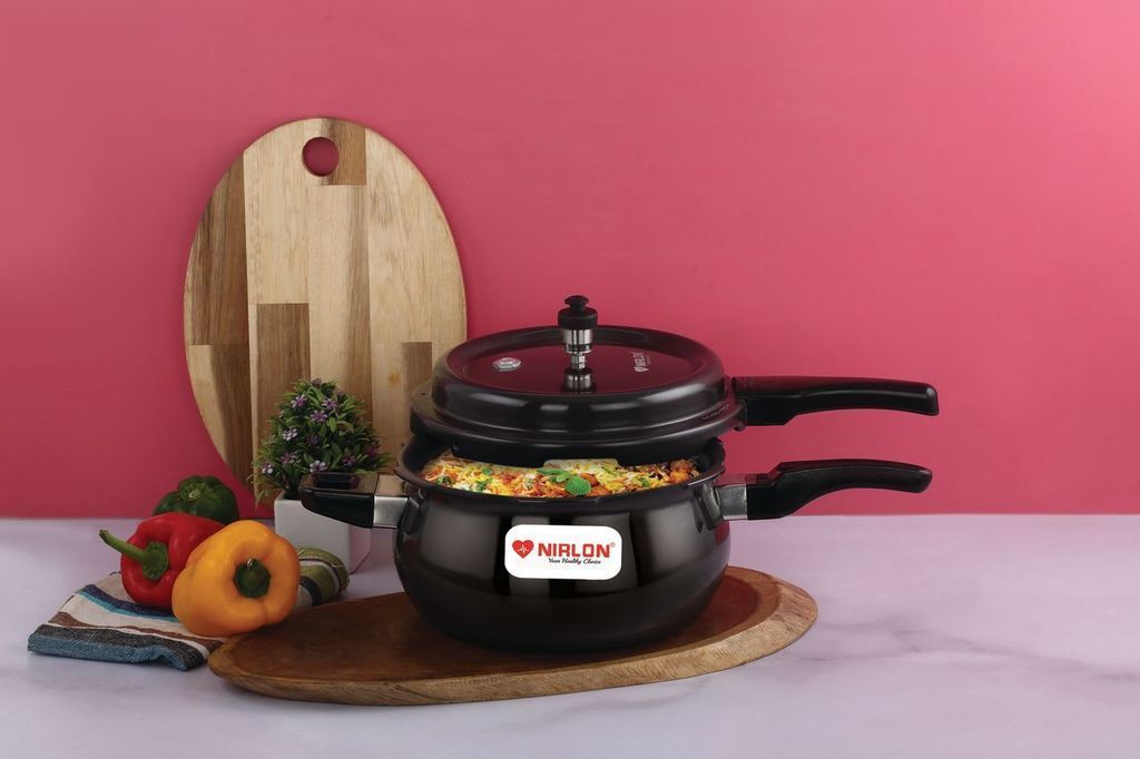 5ltr - Hard Anodized Handi Outer LID Pressure Cooker