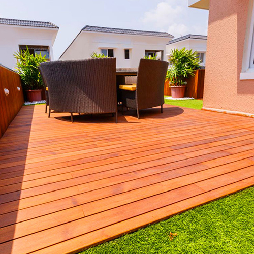 Solid Wood Decking Flooring Services