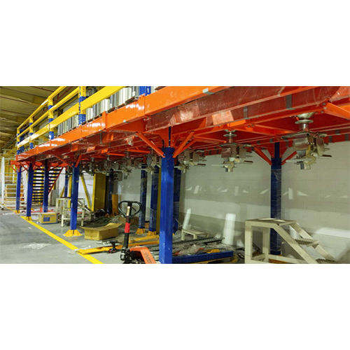 Machine Mounted Modular Mezzanine