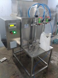 Semi Automatic Pesticide  Bottle Filling Machine