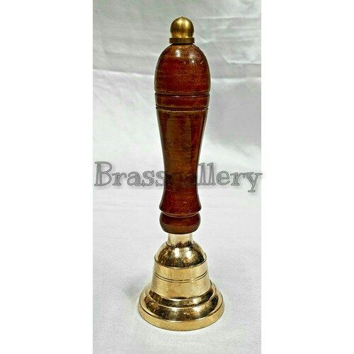 Br.wooden handle ghanti