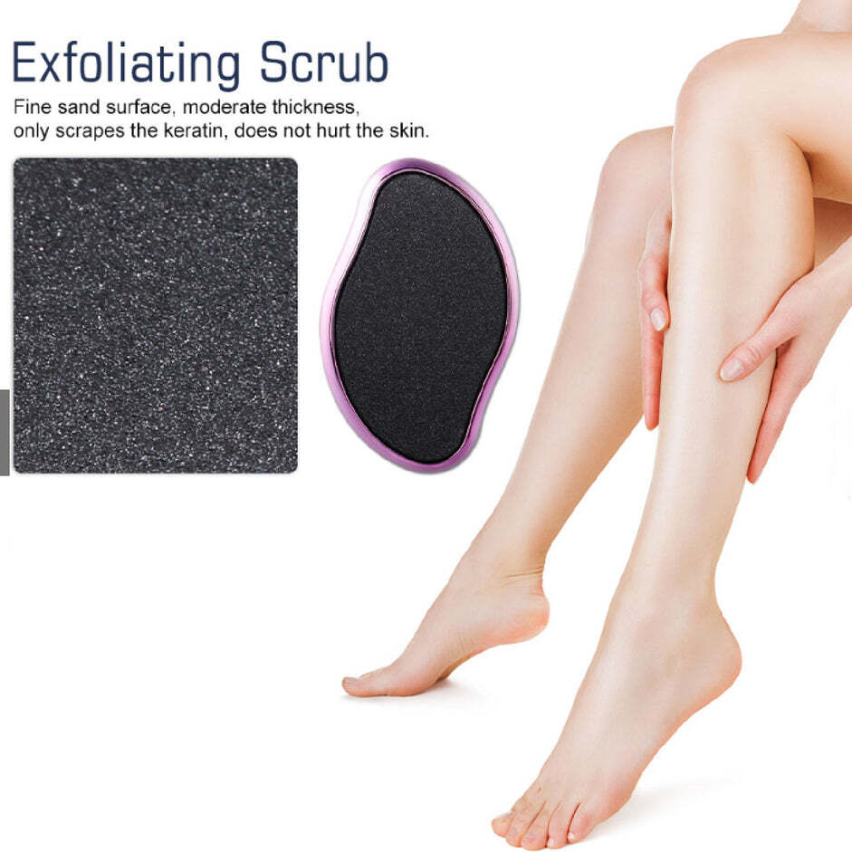 GRINDING FEET ARTIFACT EXFOLIATING NANO GLASS GRINDING STONE HOUSE FRUSTRATED FEET FOOT SCRAPING HEEL (6195)