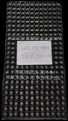 HOLLOW RUBBER DOOR MATS 50X100 CM